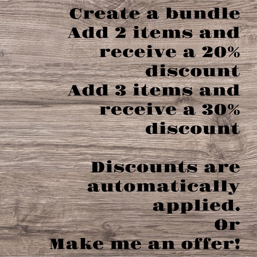 Bundle Discounts